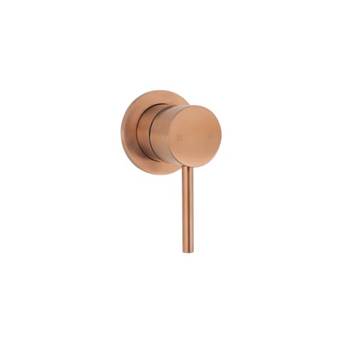 Elysian Thermostatic Shower Mixer - Brushed Copper