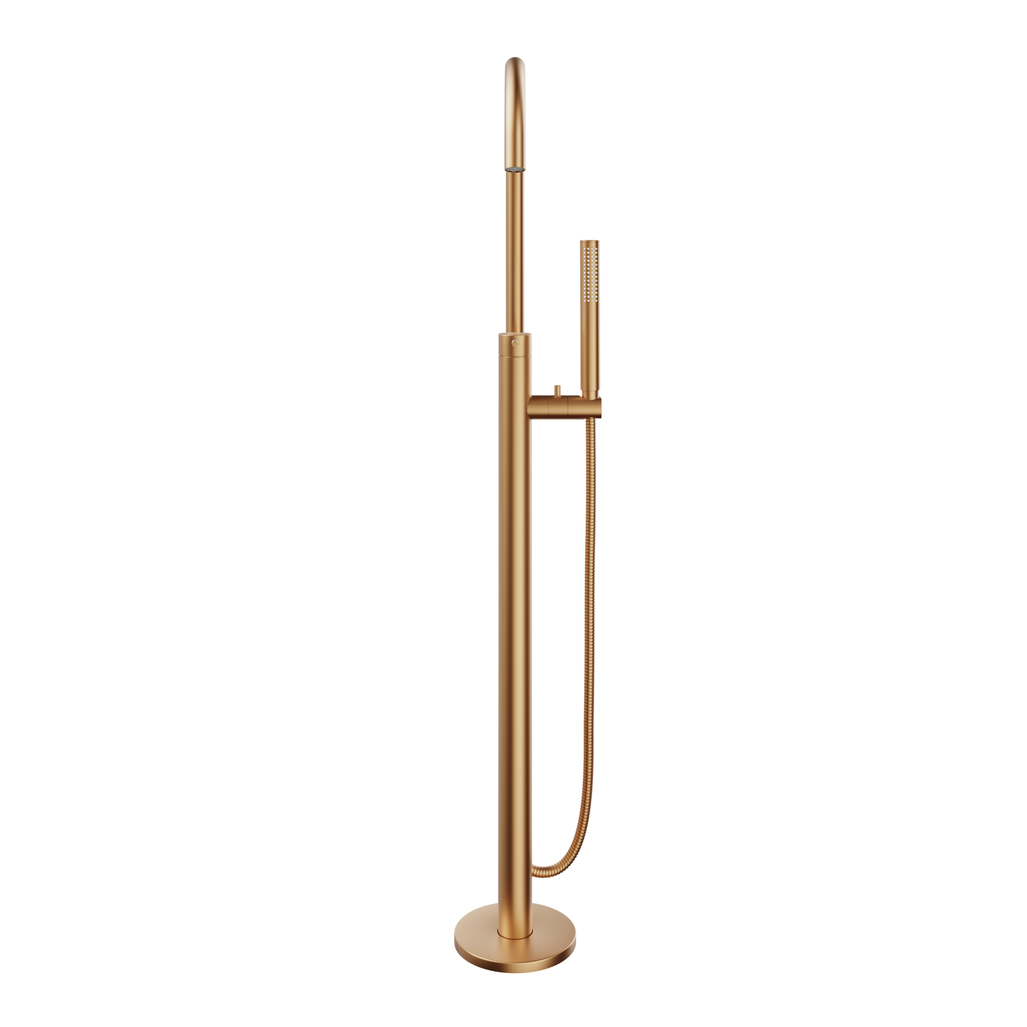 Elysian FloorMountedBathFiller WithHandShower Final View02 BC 01