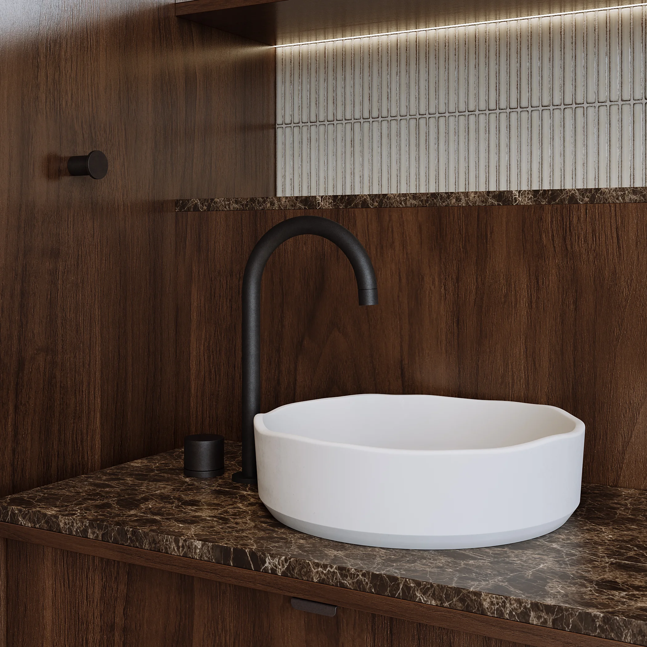 Emperador Stone View04 V1 Sink Slate