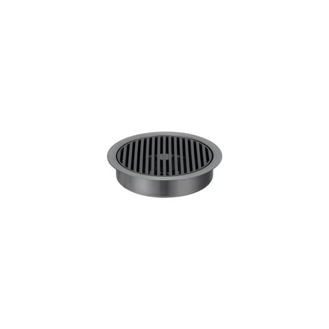 Font Drain Kit - Brushed Gunmetal