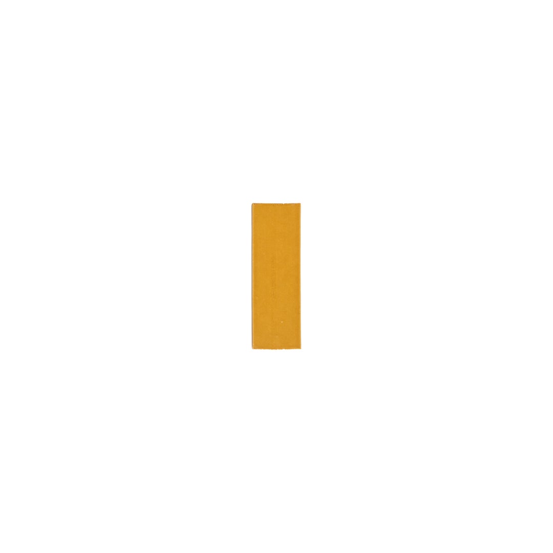 Rommani Handmade Zellige Rectangle Tile - Saffron Yellow (Sample)