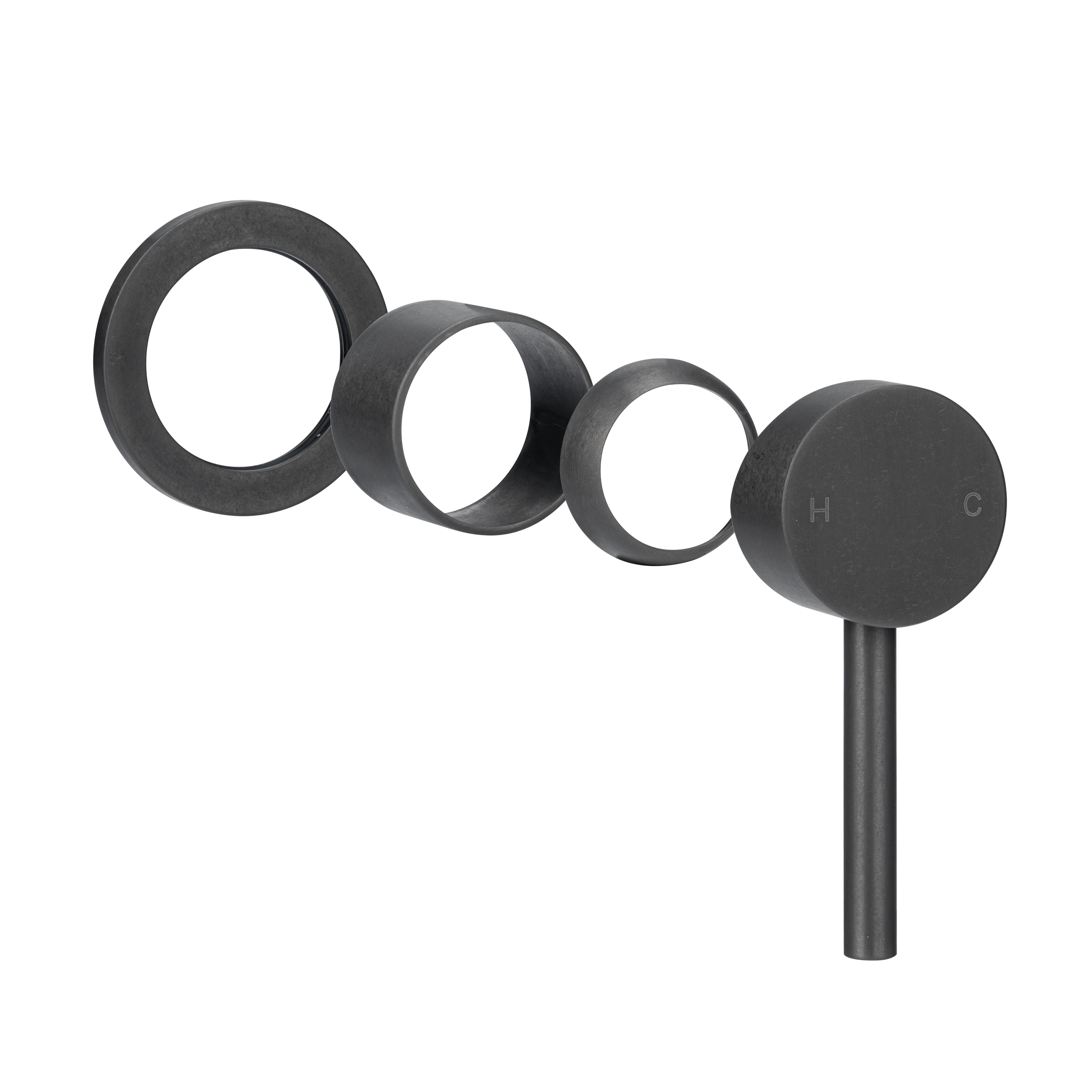 Sola Minimal Handle Kit - Antique Slate