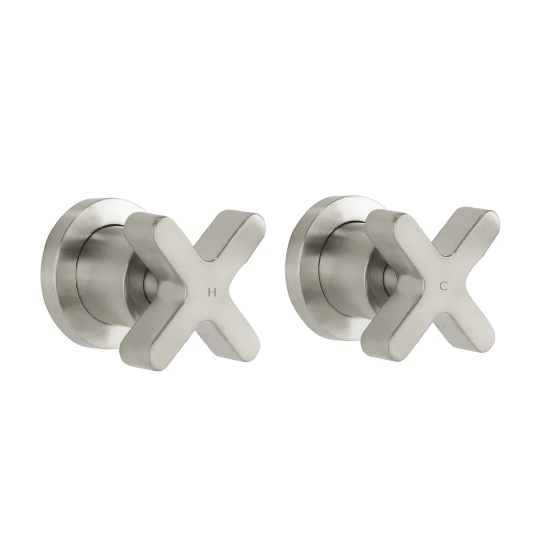 Cross - Assembly Taps - Brushed Nickel - Feature