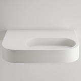 Aliro Accessible Wall Mounted Basin Right
