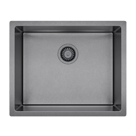 Sola Outdoor Single Sink 550mm - Antique Steel