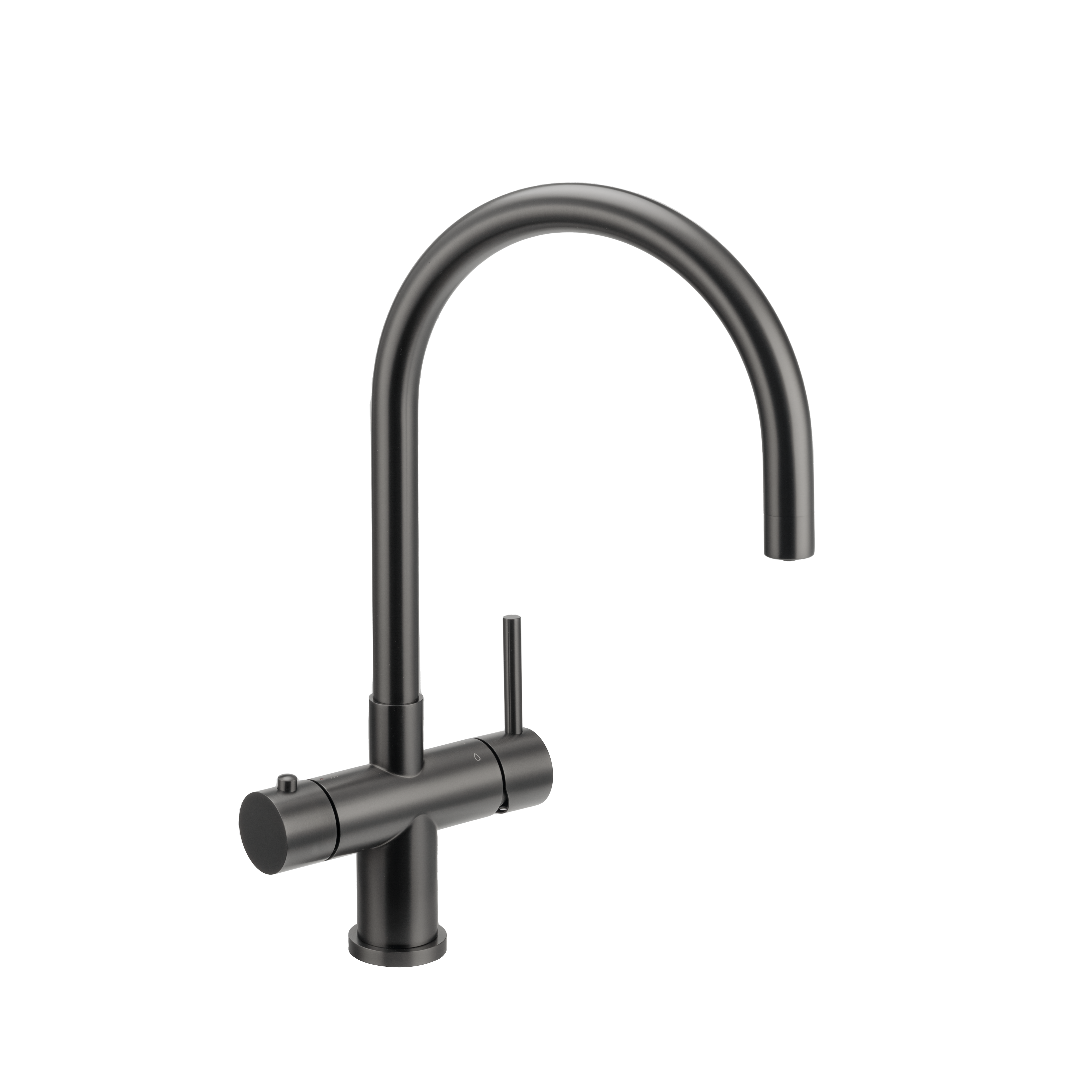 Elysian 4-in-1 Boiling Water Tap - Brushed Gunmetal