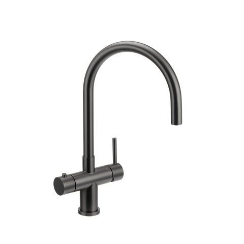 Elysian 4-in-1 Boiling Water Tap - Brushed Gunmetal