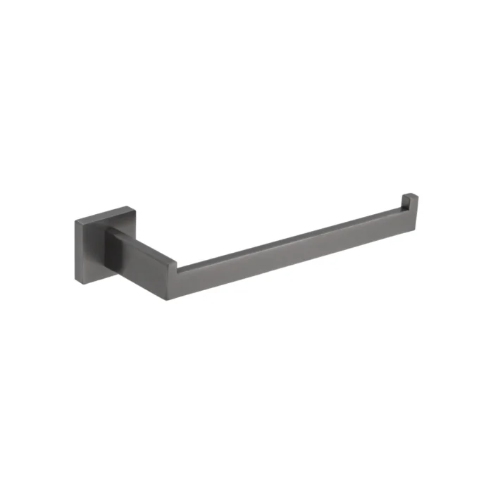 Vaada Hand Towel Holder - Brushed Gunmetal - Feature
