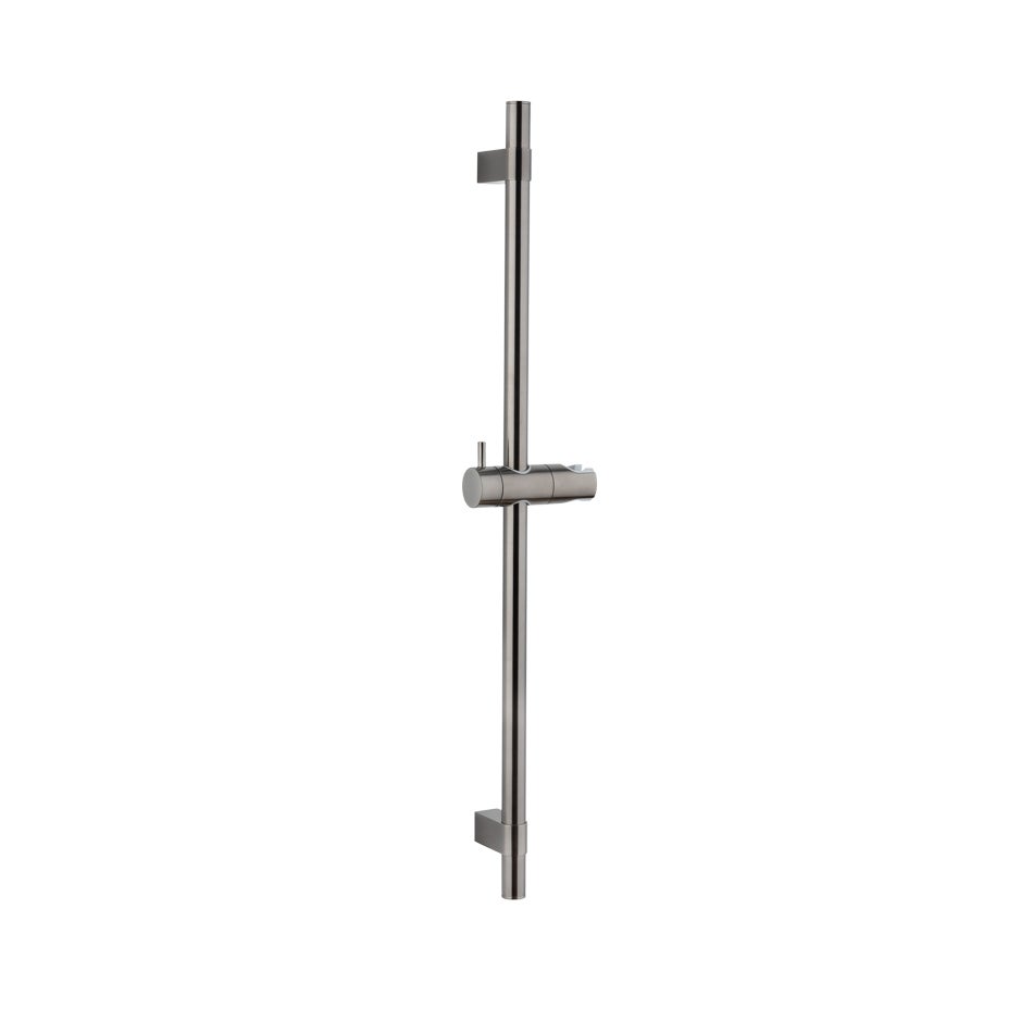 Elysian Adjustable Shower Rail - Brushed Gunmetal