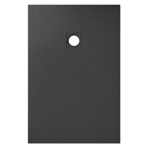 Shower Tray 1200 x 800mm - Dark Grey