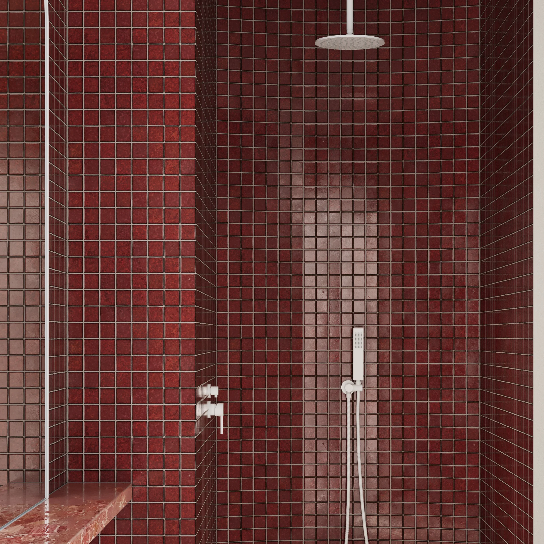 Tile NZ AU Miyako Rustic Red