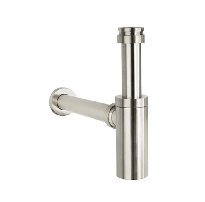 Marli Bottle Trap Round - Brushed Nickel - Feature