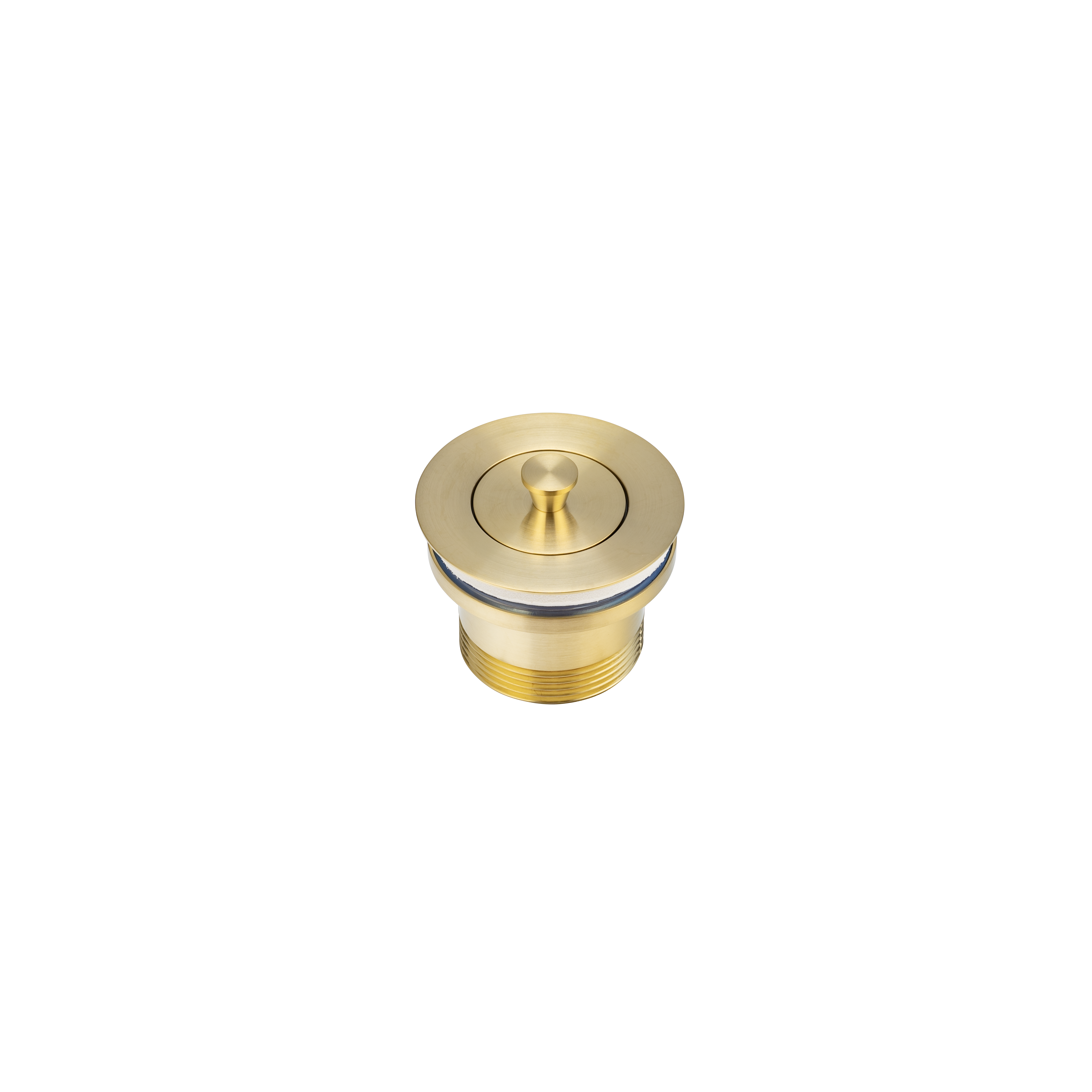 Pull-Out Bath Plug - Brushed Brass
