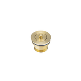 15633 Pull-Out Basin Bath Plug Side Brushed Brass