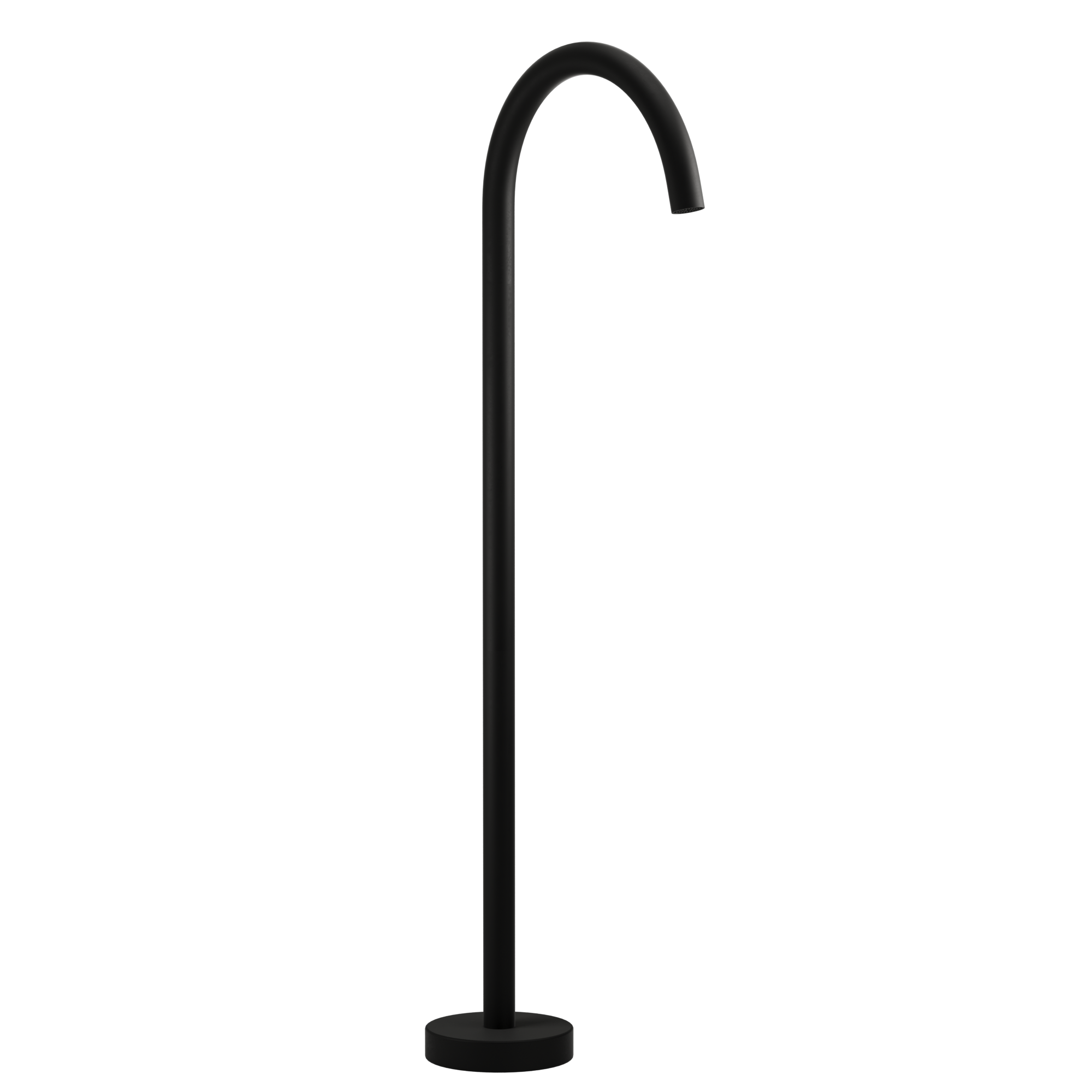 Floor Mounted Bath Filler - Matte Black