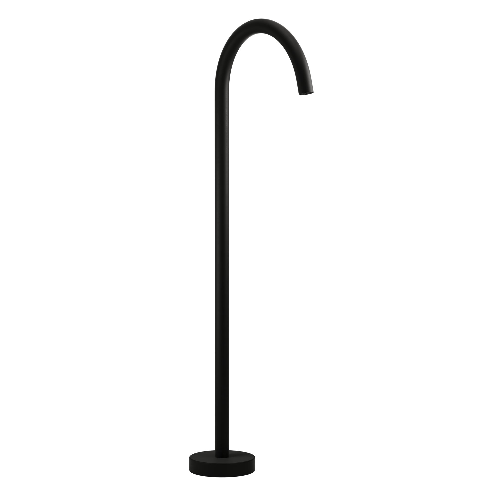 FloorMountedSpout MatteBlack