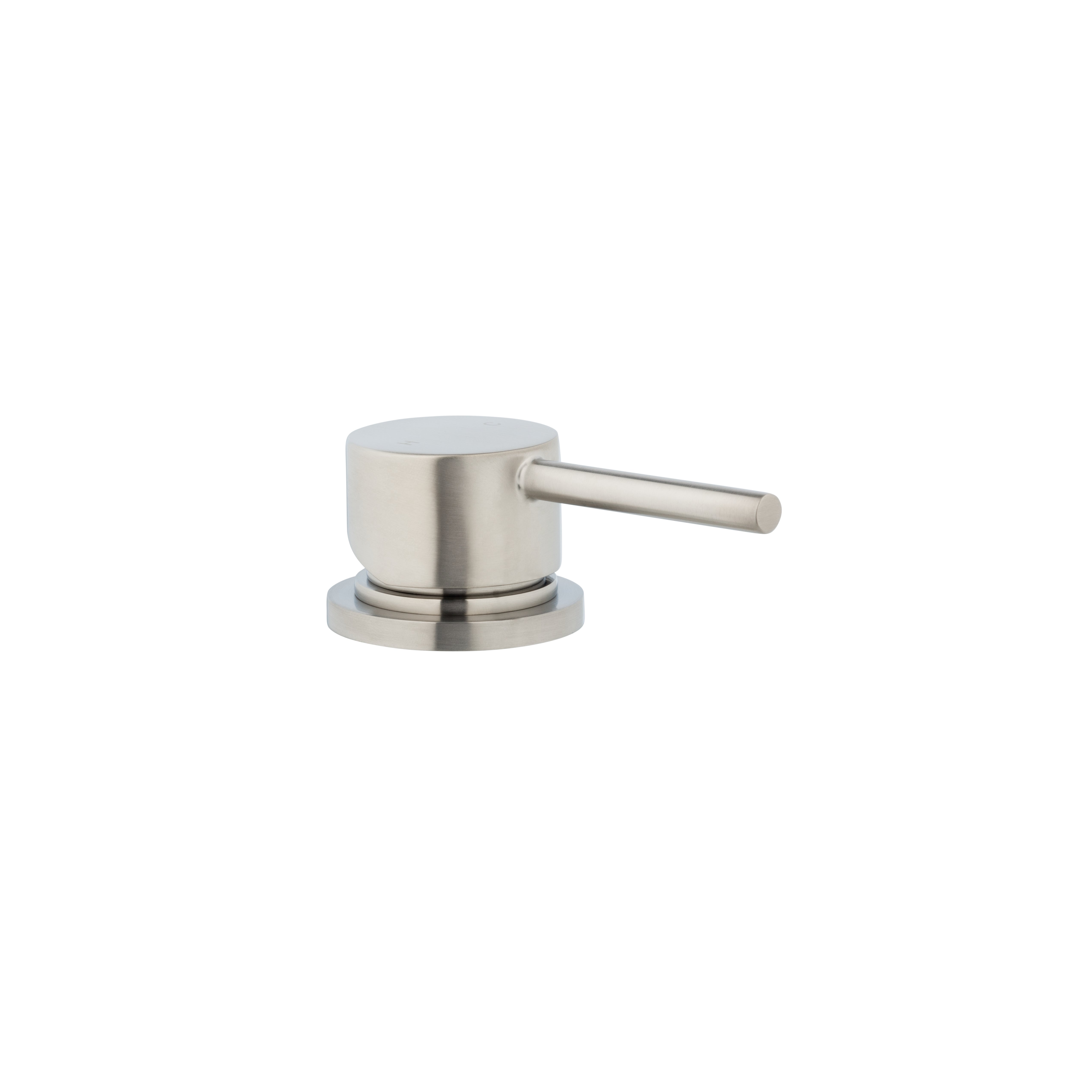 Elysian Bench-Mounted Minimal Mixer - Brushed Nickel