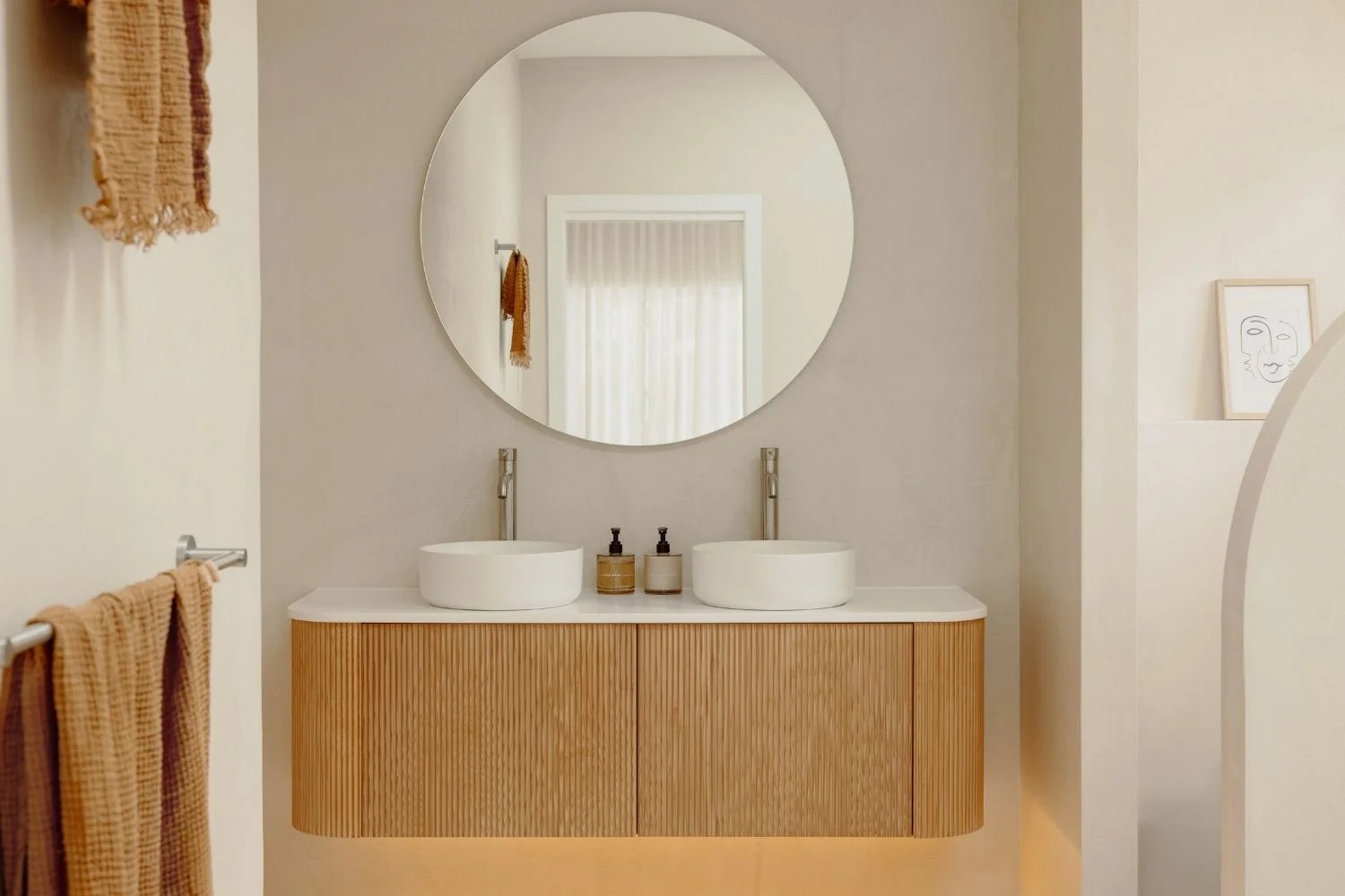 The Block Andy and Debs Bathroom Renovation Tips Kairi Vanity