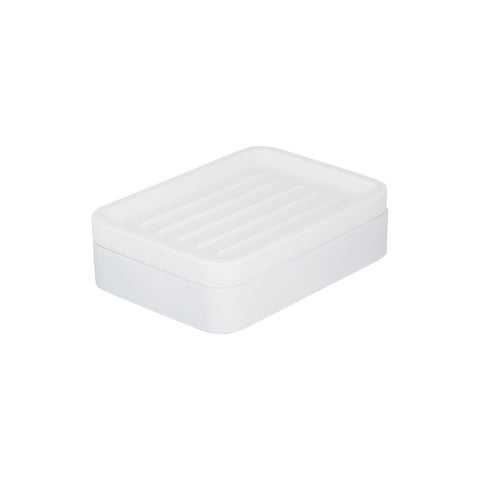 Maya Soap Dish Shelf - White (Bundle)