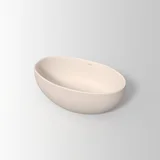 Melia Concrete Bath 1500mm - Almond 3