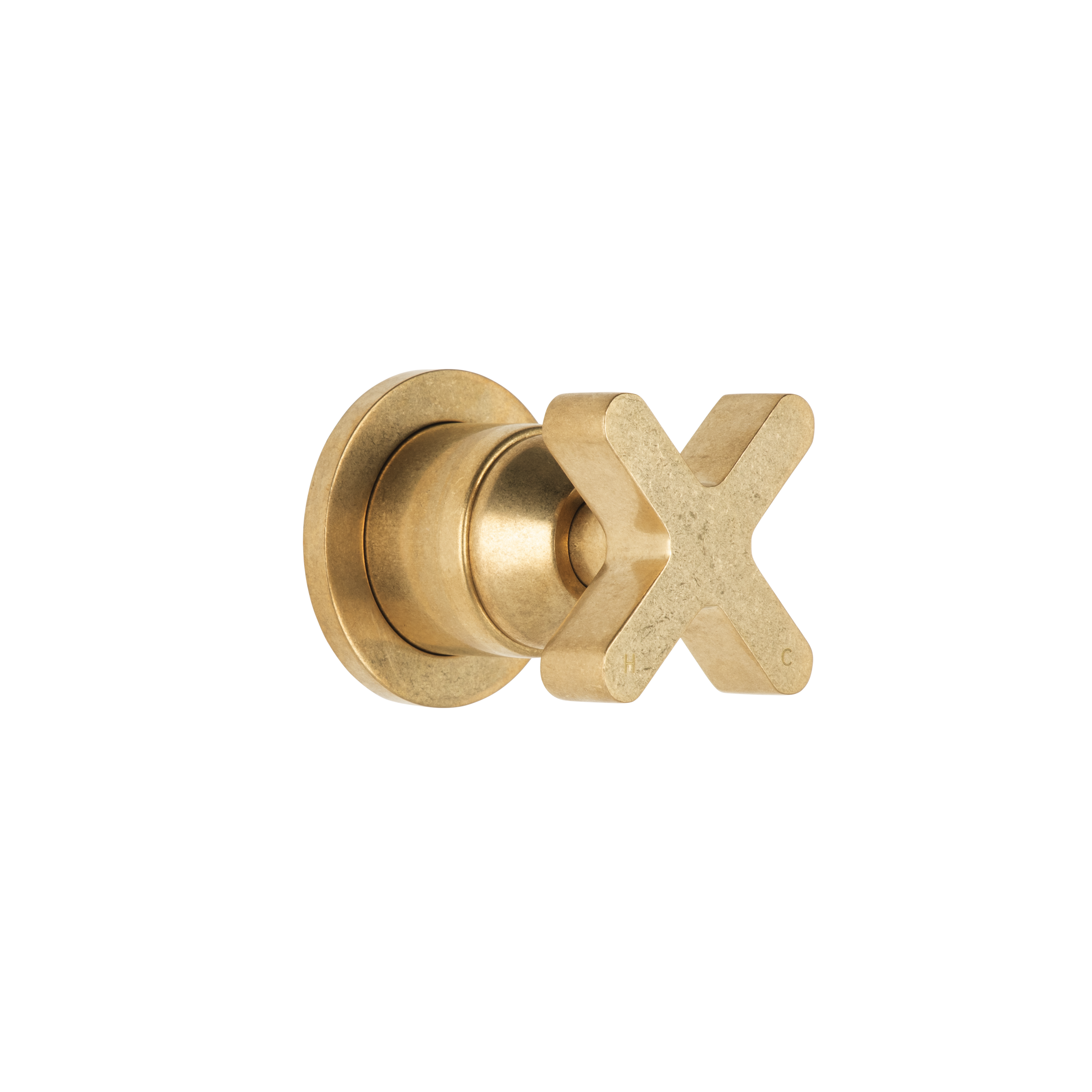 Cross - Progressive Single Mixer - Tumbled Aged Brass
