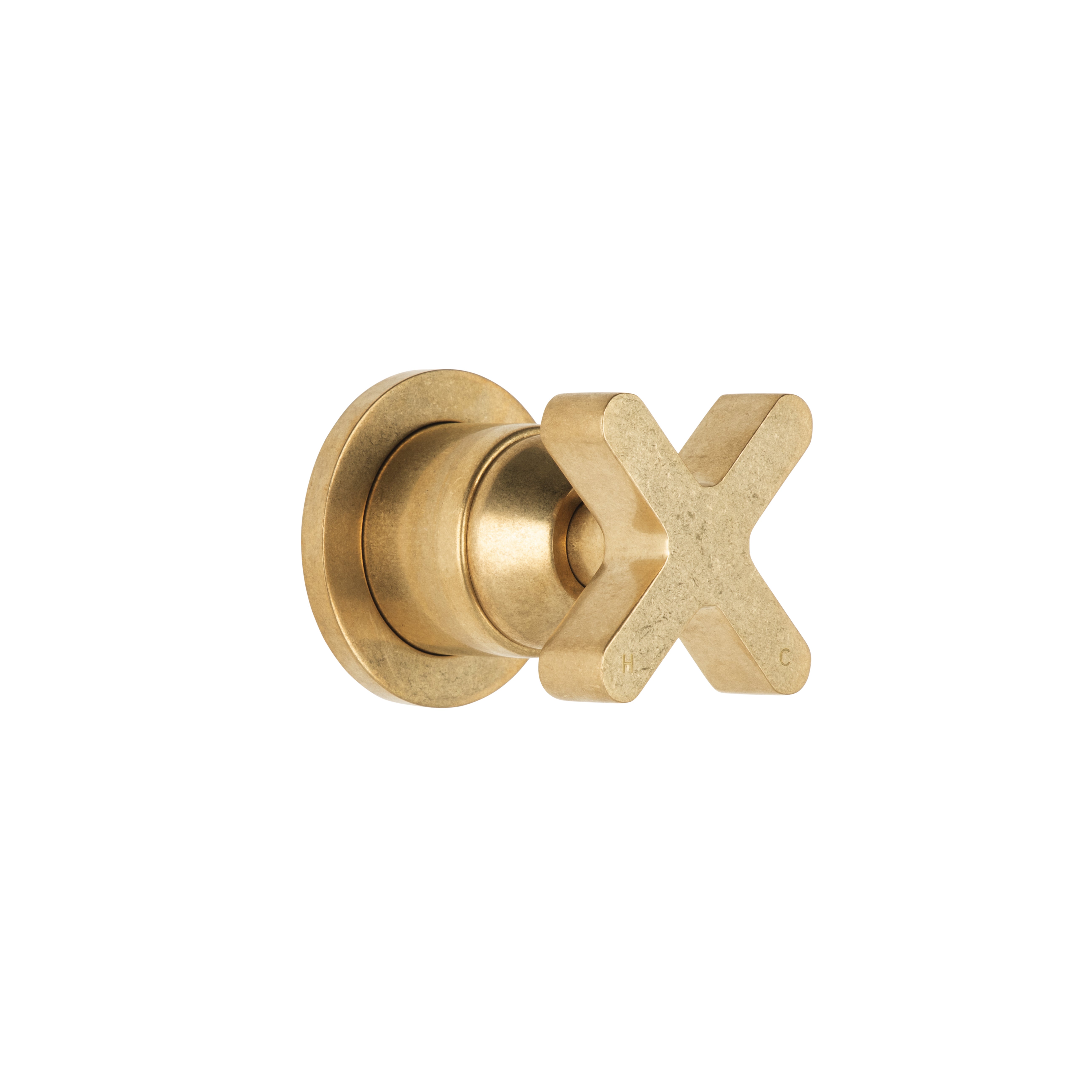 Cross - Progressive Single Mixer - Tumbled Aged Brass