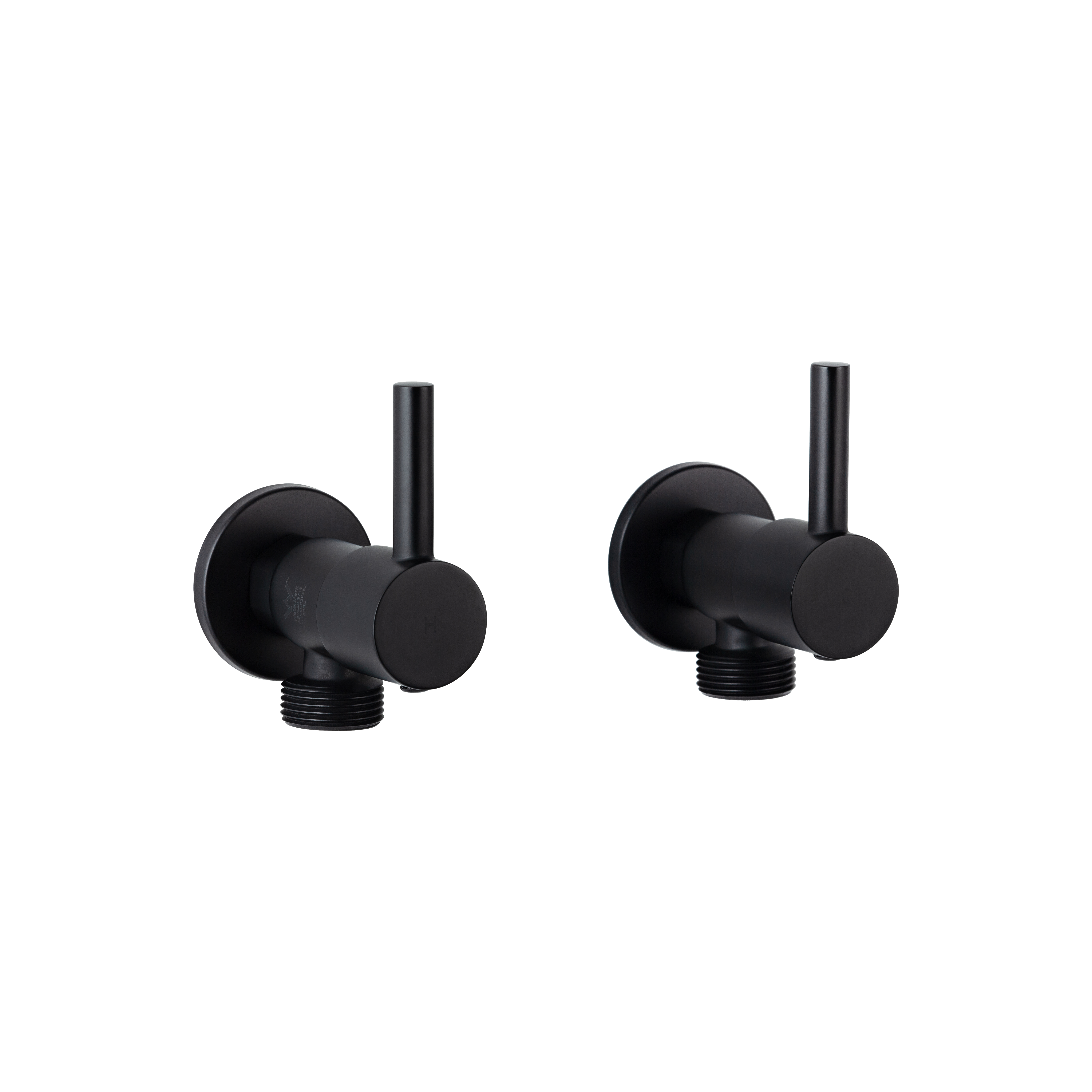 Elysian Washing Machine Stops - Matte Black