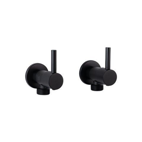 Elysian Washing Machine Stops - Matte Black