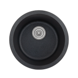 Vera Round Black Granite Sink