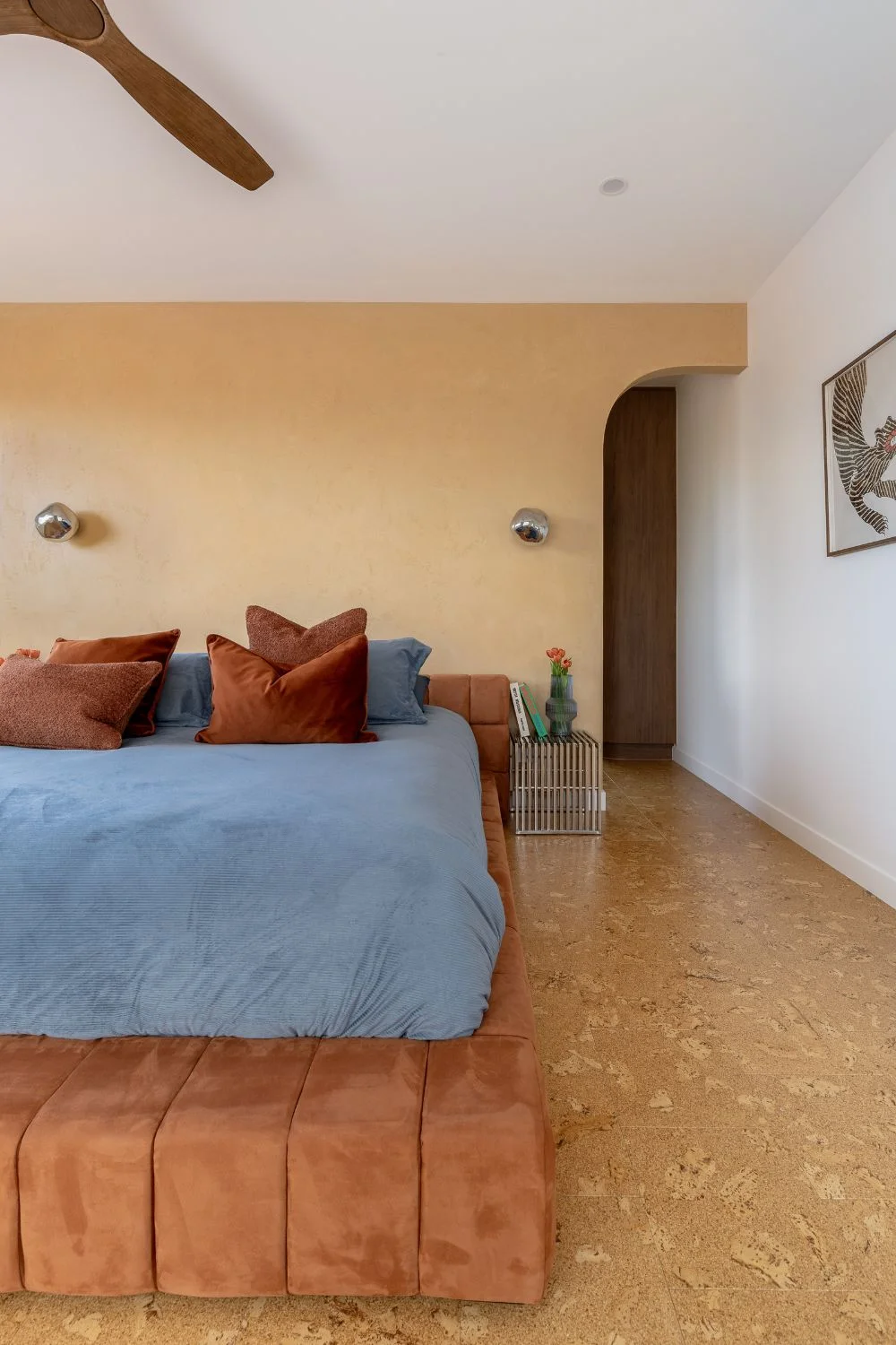 Bedroom Colour Schemes Bold Warm