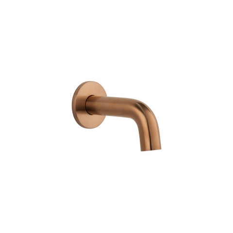 Mini Wall Mounted Spout – Brushed Copper