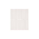 Rommani Handmade Zellige Rectangle Pearl
