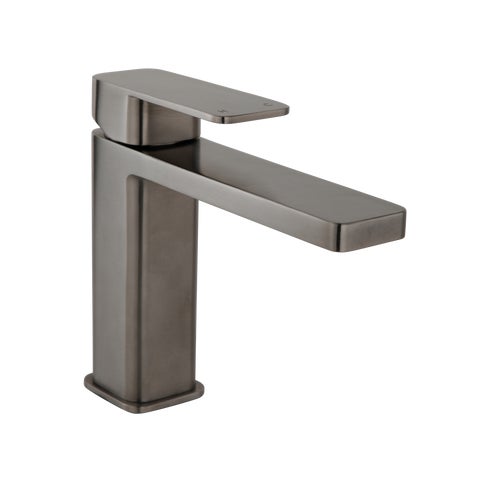 Nesso Basin Mixer - Brushed Gunmetal