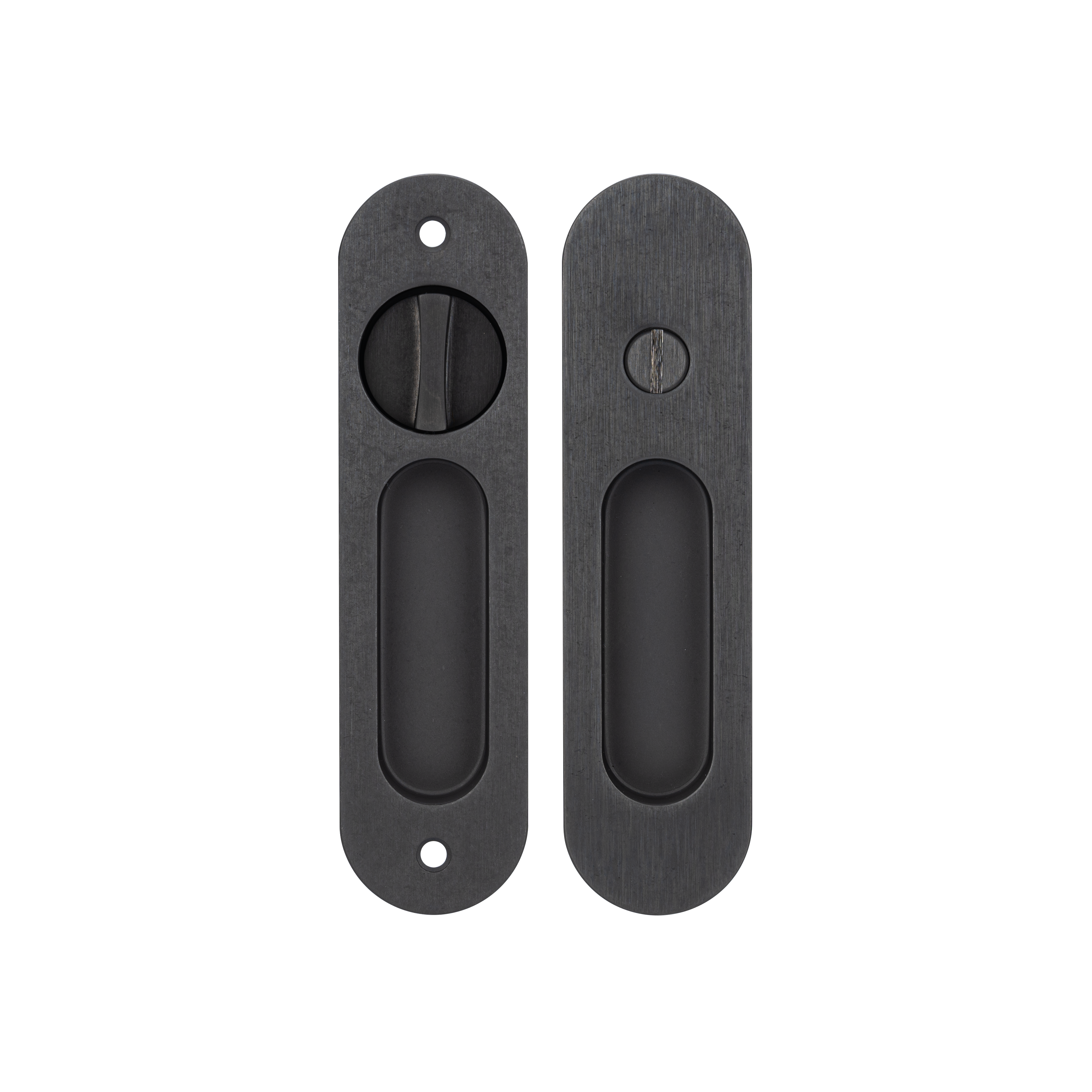 17515%20Leroy%20Sliding%20Door%20Privacy%20Set Side AntiquePVD%20Slate