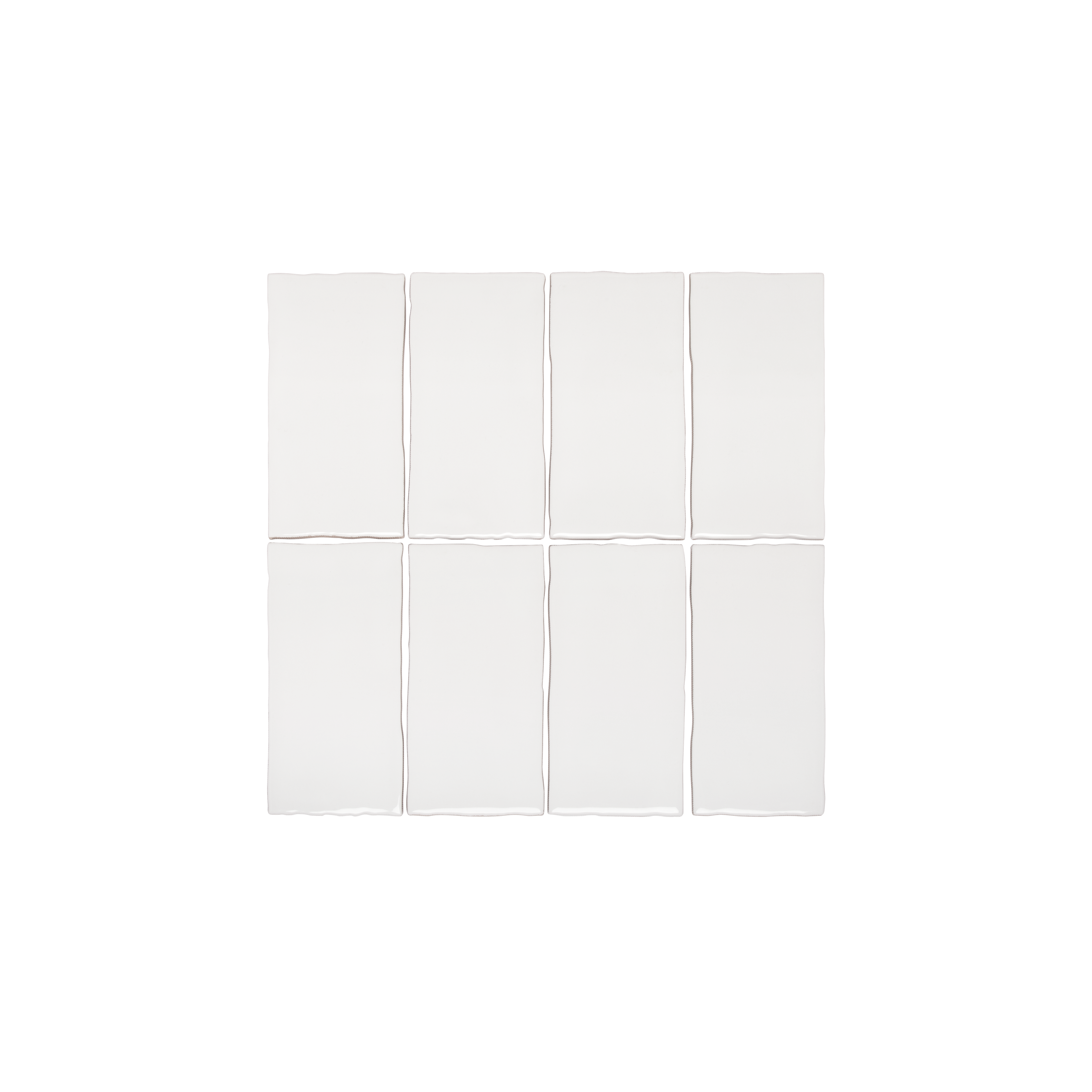 tropea natural edge rectangle glosswhite