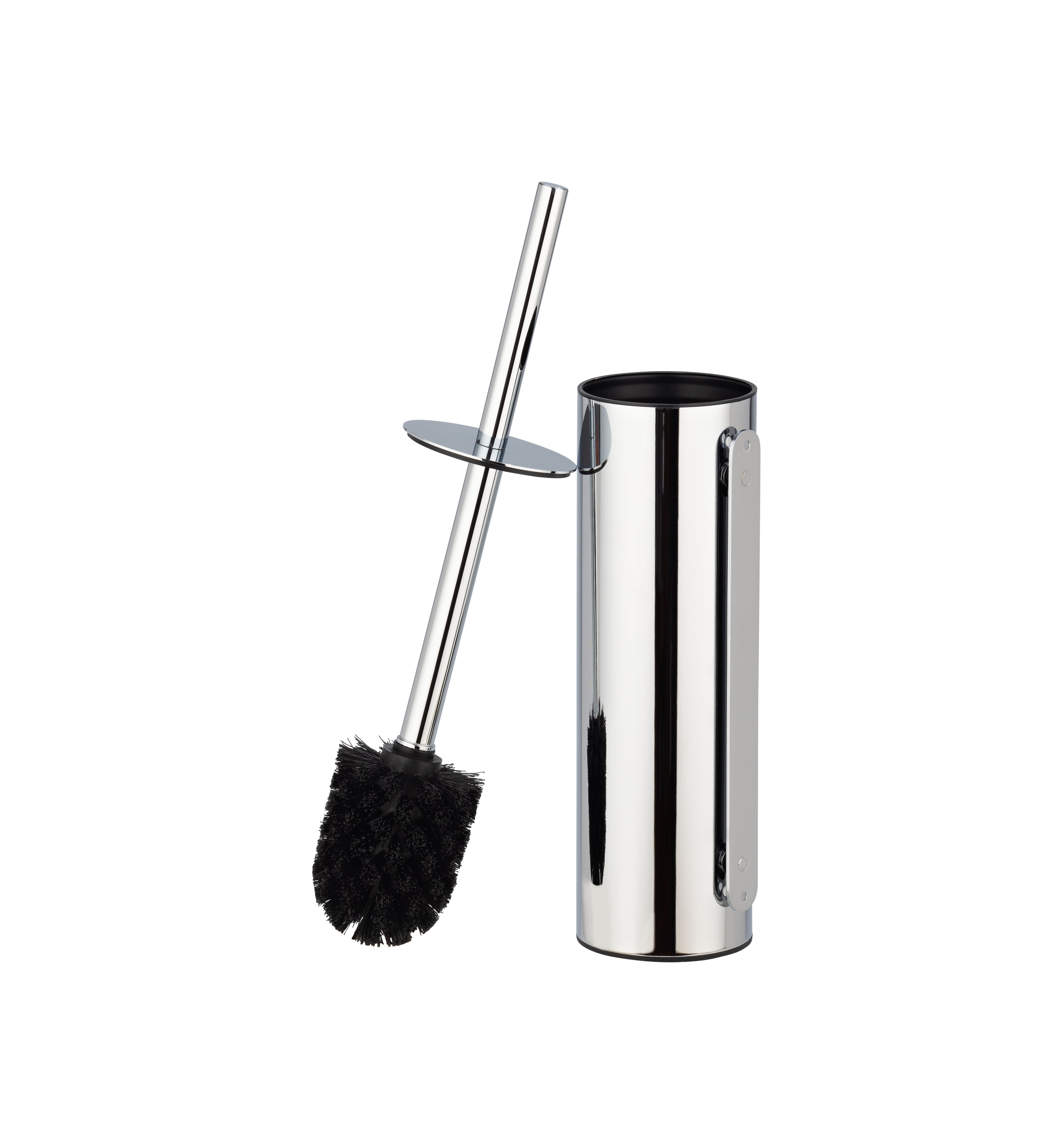 Toilet Brush Holder - Chrome | (NZ) ABI Bathrooms & Interiors