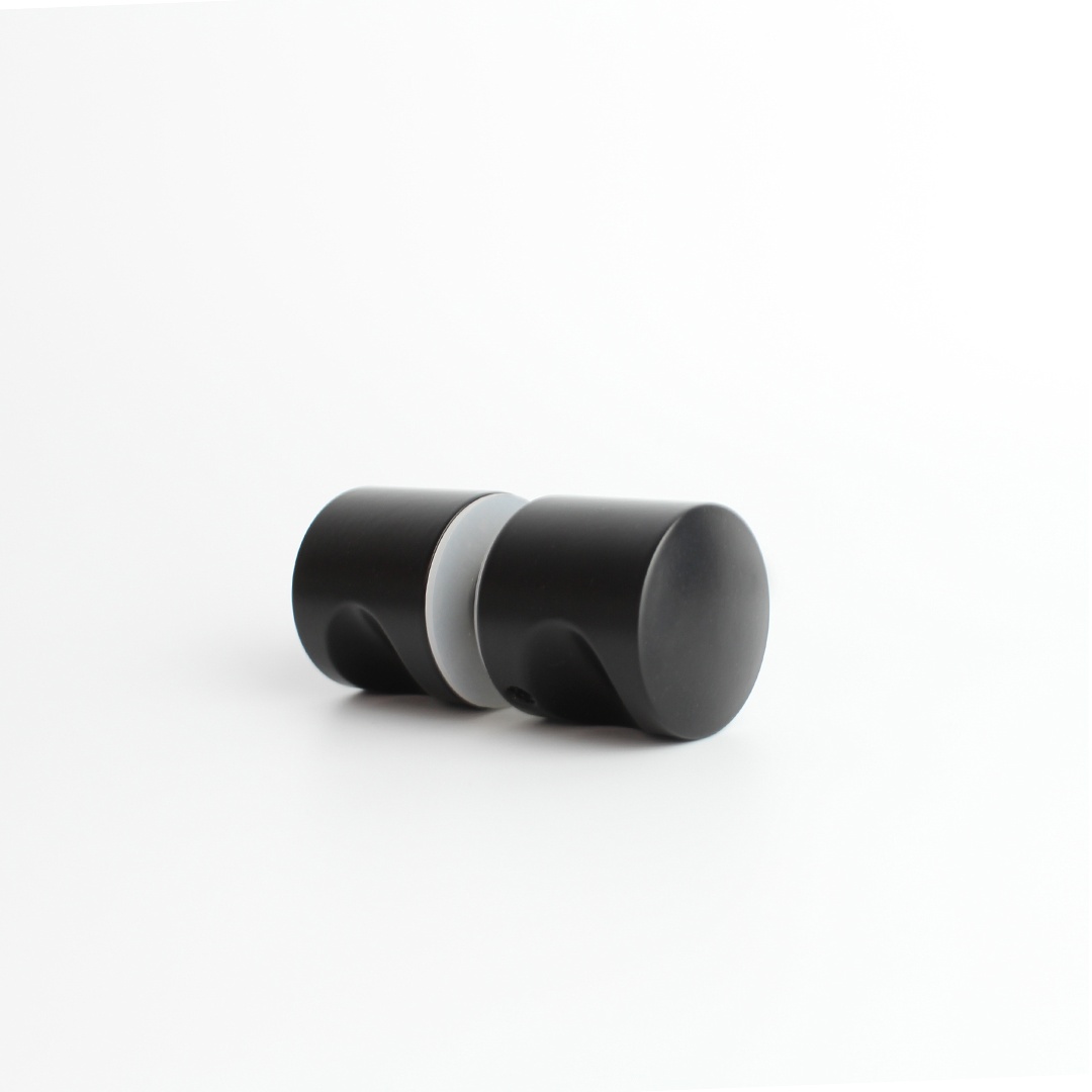 Livio Shower Door Handle - Matte Black