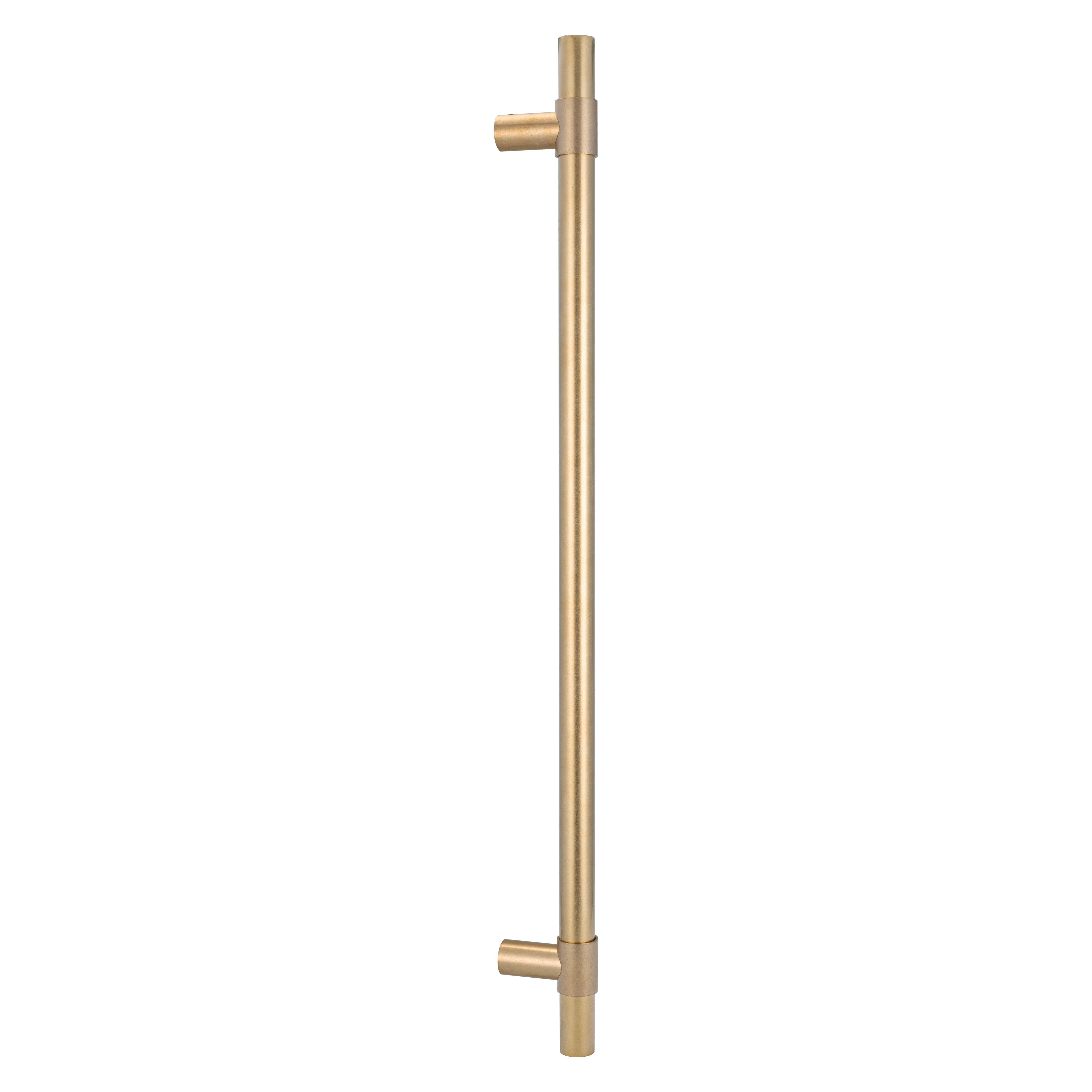 Modi Adjustable Heated Towel Rail 900mm - Tumbled Aged Brass
