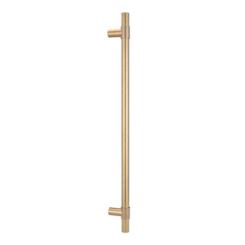 Modi Adjustable Heated Towel Rail 900mm - Tumbled Aged Brass