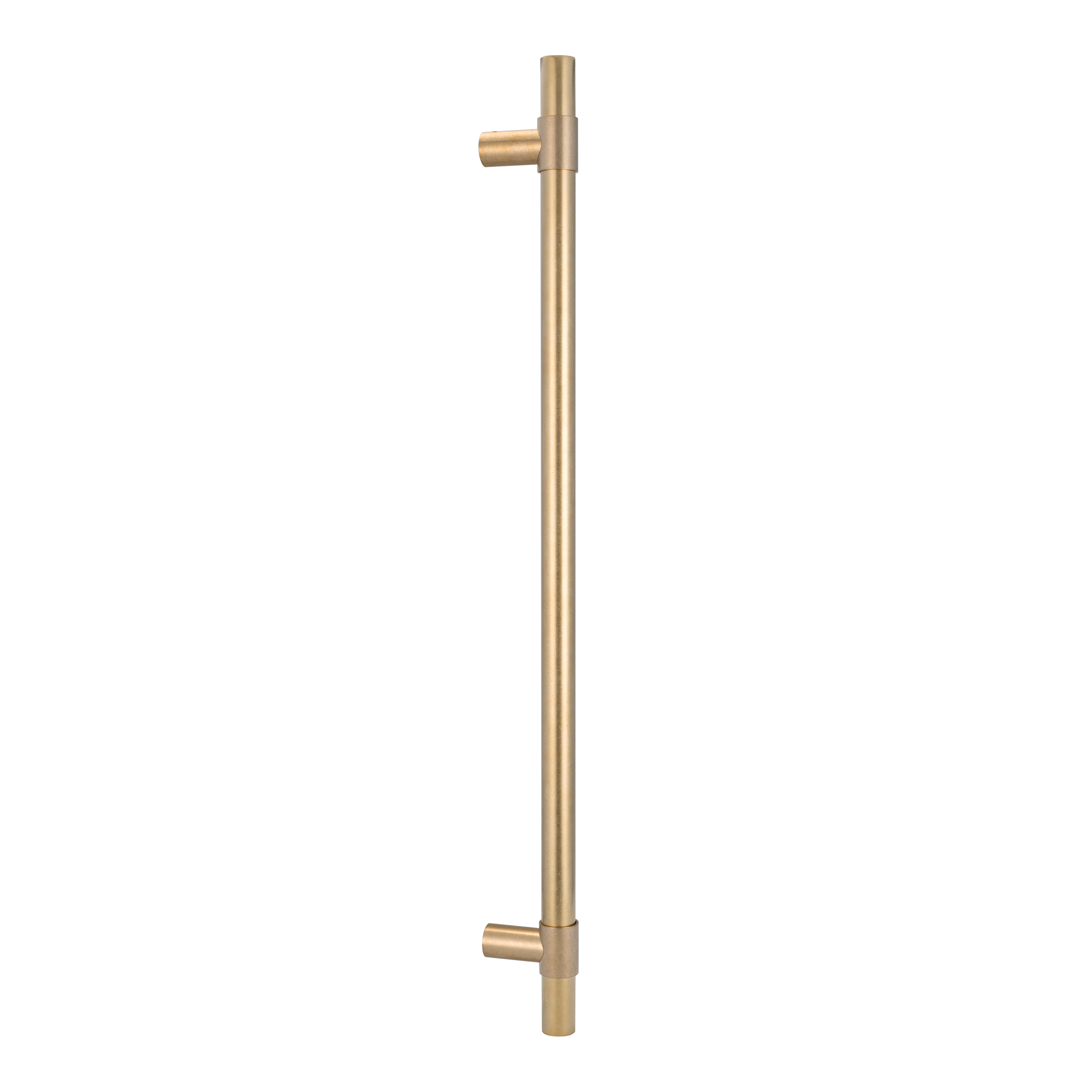 Modi Adjustable Heated Towel Rail 900mm - Tumbled Aged Brass