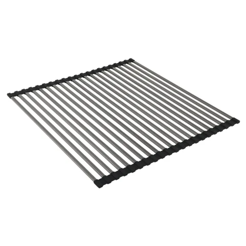 Penelope Kitchen Mat Rack - Brushed Gunmetal