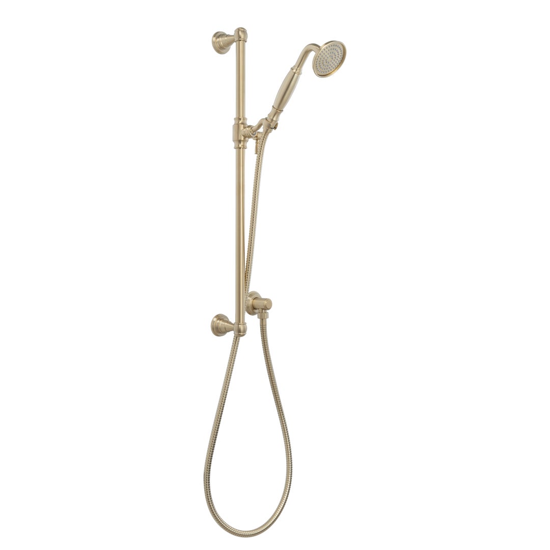 Kingsley Hand Shower Rail Set - Brushed Brass