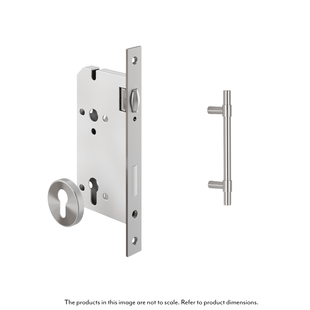 Modi Entry Door Pull   Lock Sets Stock Images SS 300mm V2