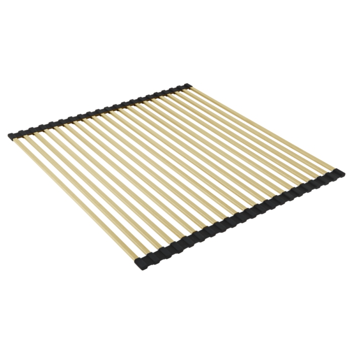 Penelope Kitchen Mat Rack - Brushed Brass