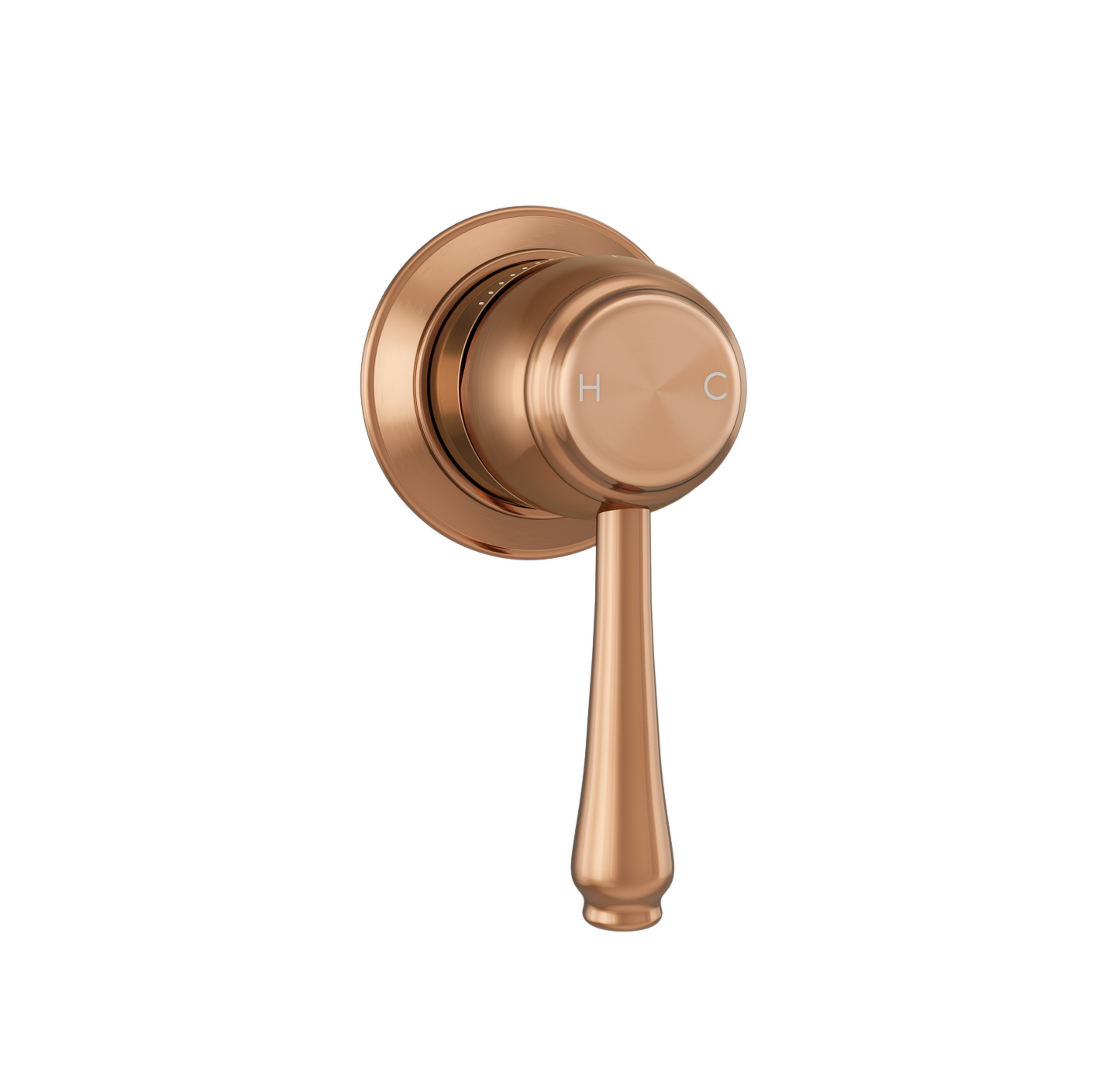 Kingsley Thermostatic Shower Mixer View A-Side BC