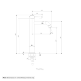 Kingsley Basin Mixer Extended SPEC-01
