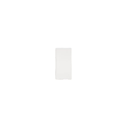Tropea Natural Edge Rectangle Tile - Gloss White (Sample)