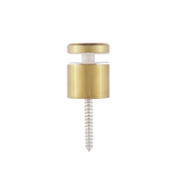 Kenley Glass Standoff - Brushed Brass - Feature