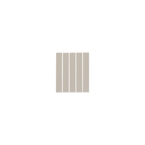Atami Finger Mosaic Tile - Oyster Grey - (Sample)