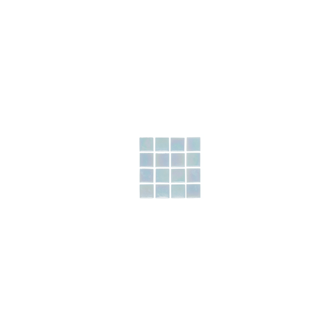Rumoi Glass Mosaic Pool Tile - Blue Pearl (Sample)